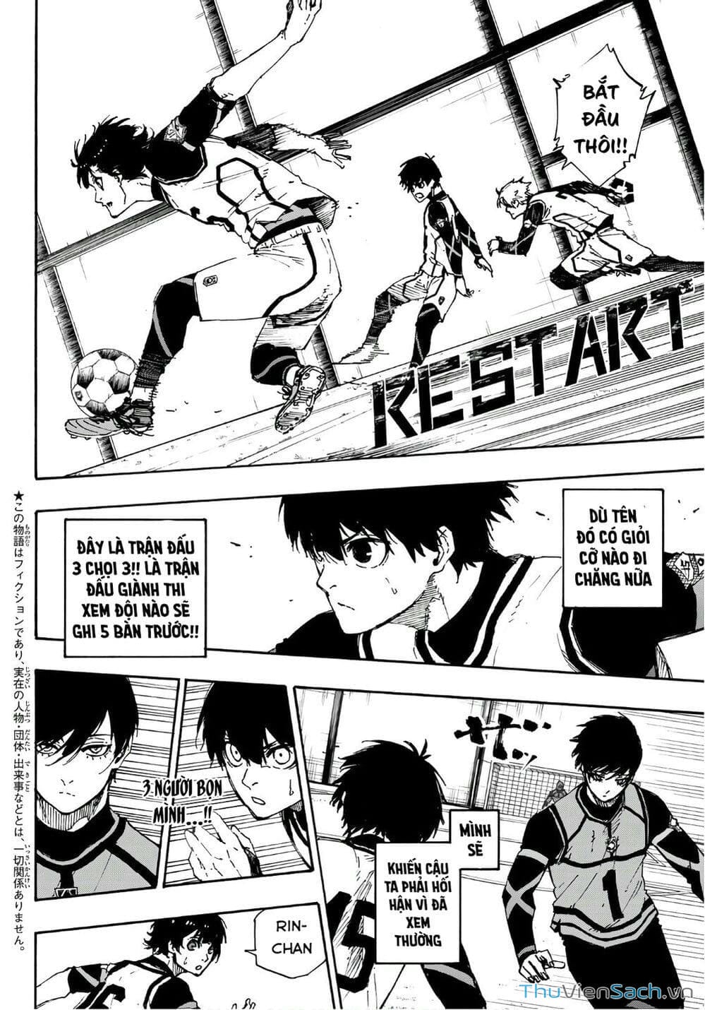Truyện Tranh Tiền Đạo Số 1 - Blue Lock trang 6