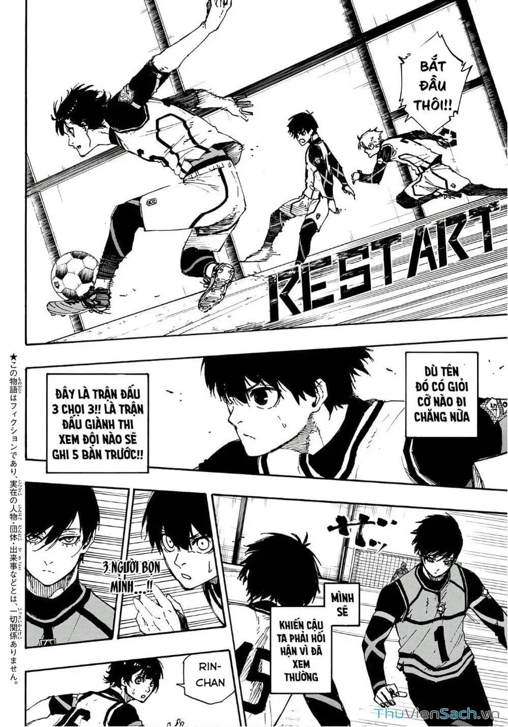 Truyện Tranh Tiền Đạo Số 1 - Blue Lock trang 5
