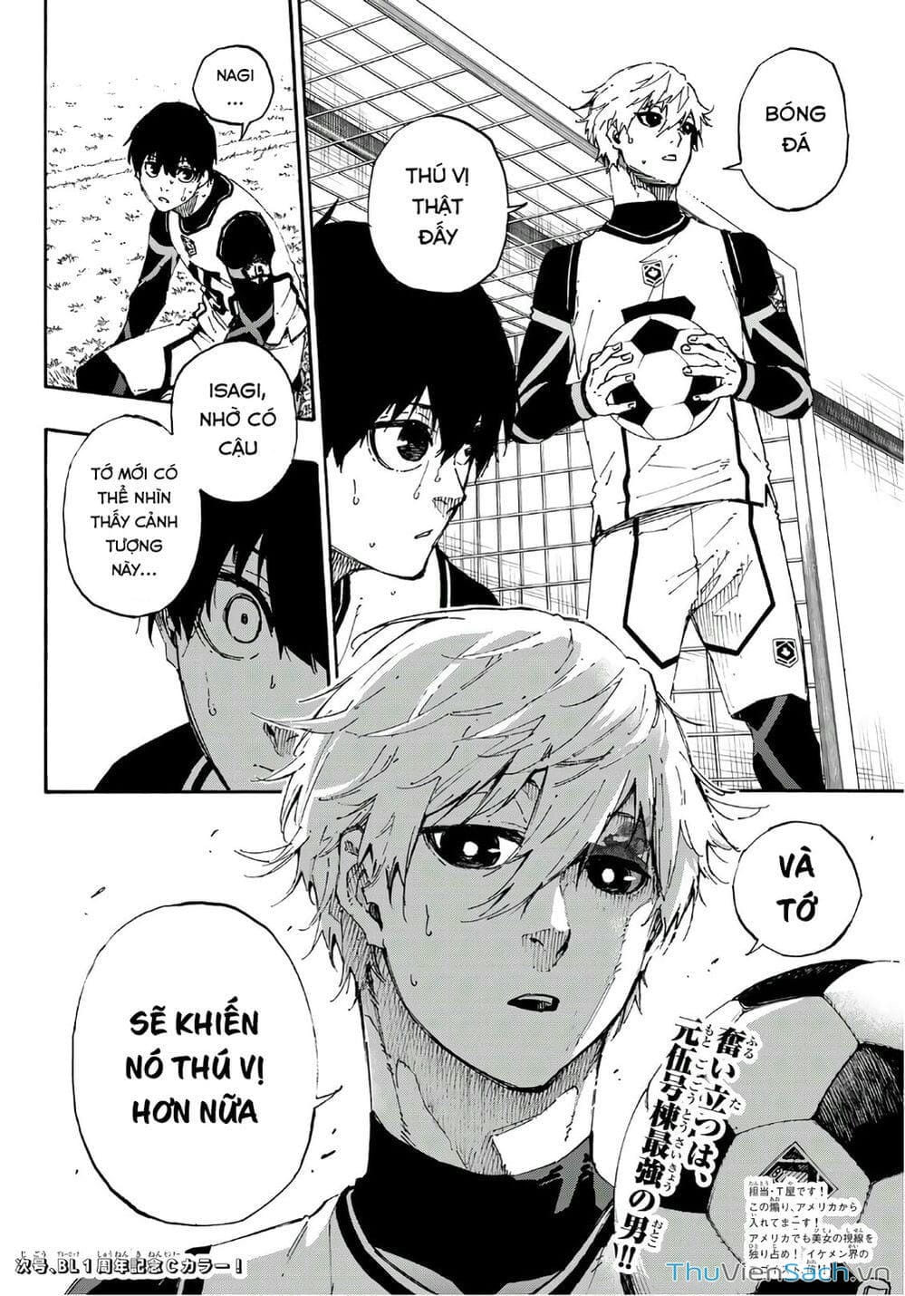 Truyện Tranh Tiền Đạo Số 1 - Blue Lock trang 6