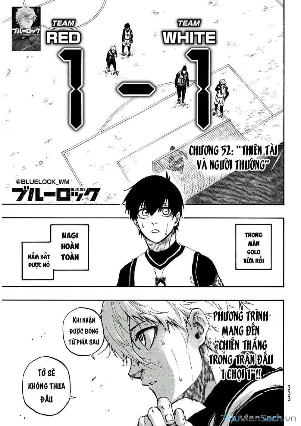 Truyện Tranh Tiền Đạo Số 1 - Blue Lock trang 6
