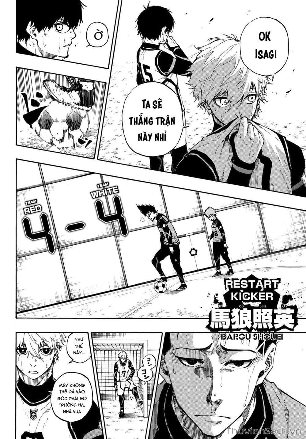 Truyện Tranh Tiền Đạo Số 1 - Blue Lock trang 6