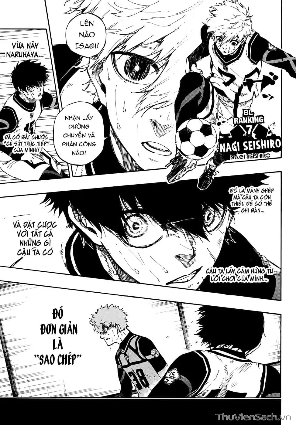 Truyện Tranh Tiền Đạo Số 1 - Blue Lock trang 5