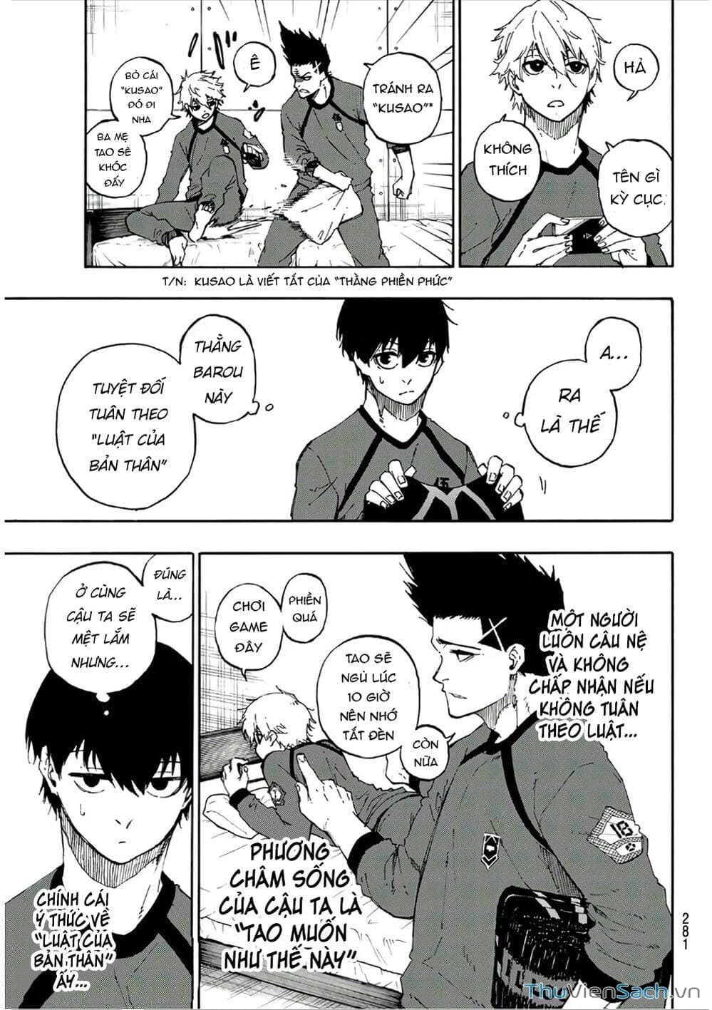 Truyện Tranh Tiền Đạo Số 1 - Blue Lock trang 6