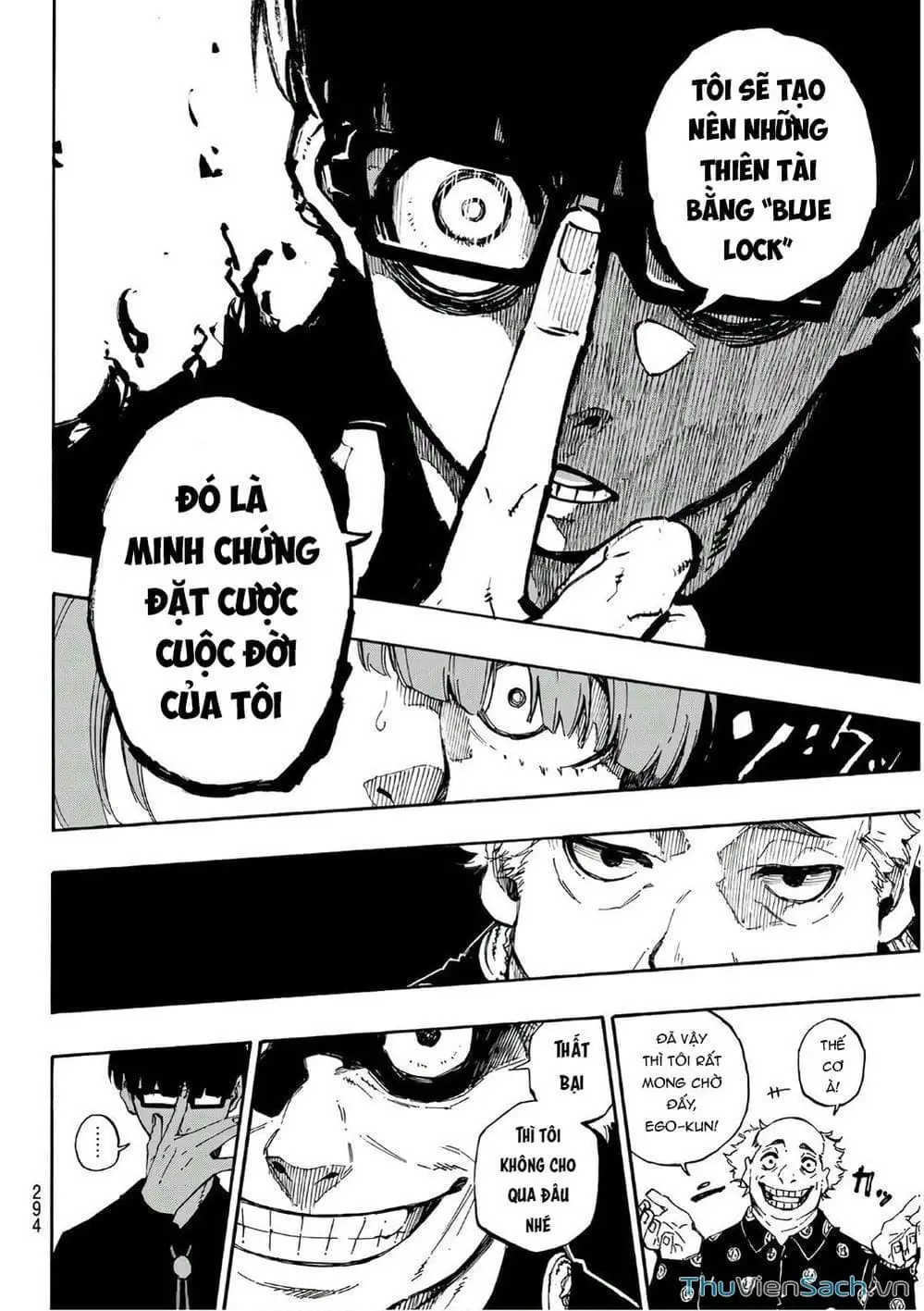 Truyện Tranh Tiền Đạo Số 1 - Blue Lock trang 5