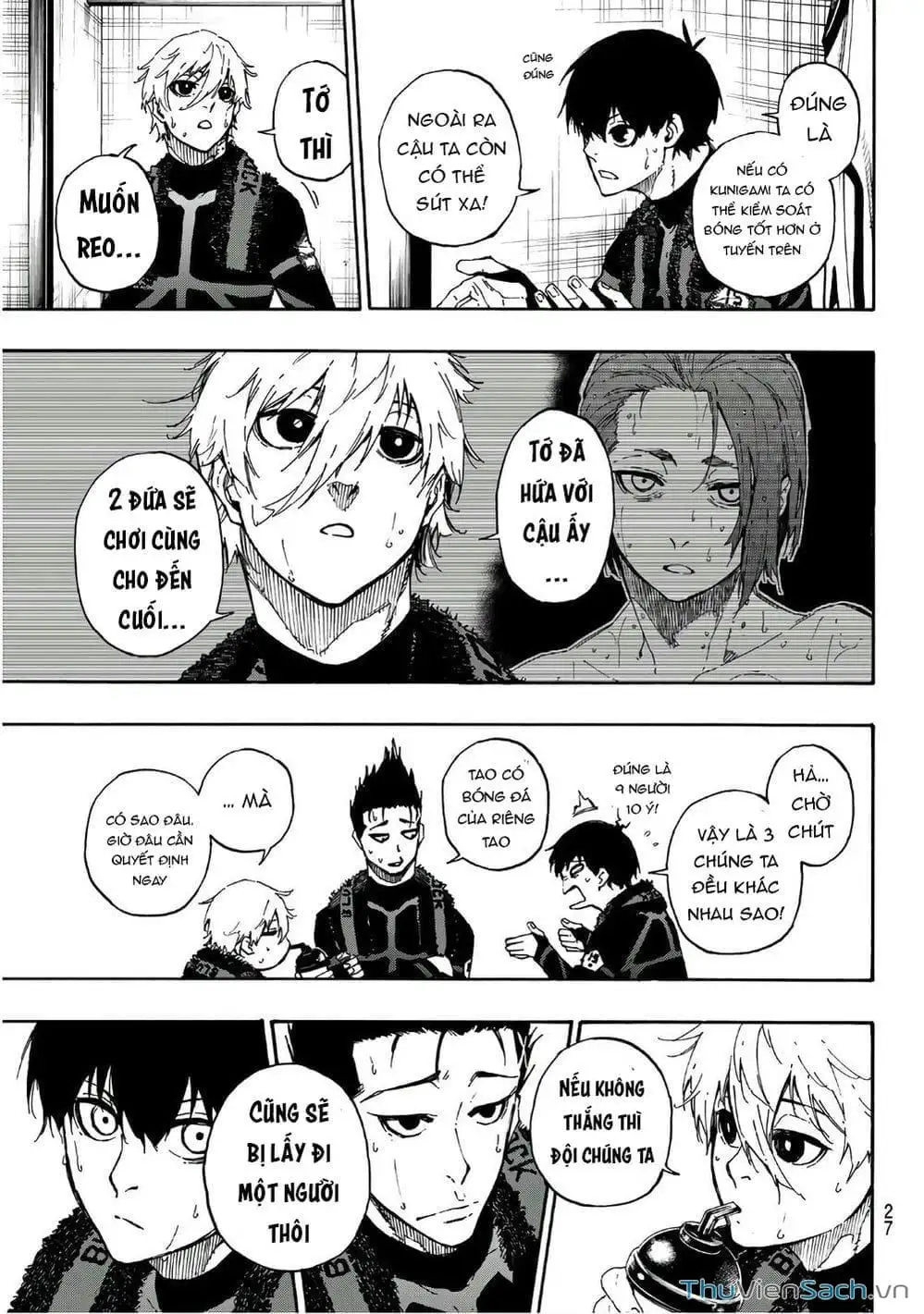 Truyện Tranh Tiền Đạo Số 1 - Blue Lock trang 5