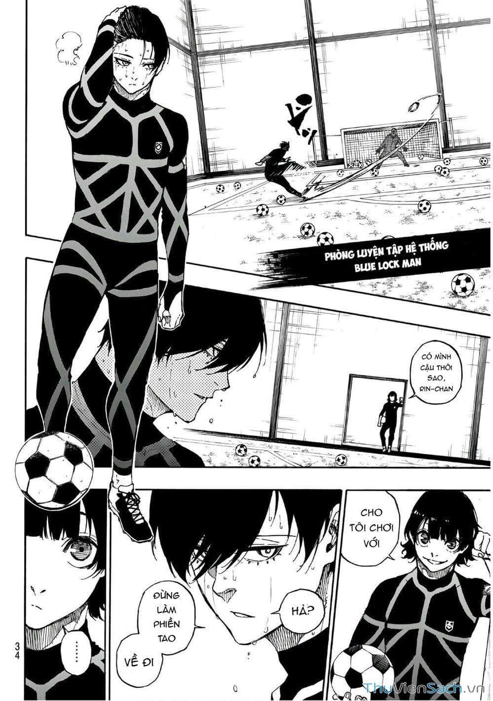 Truyện Tranh Tiền Đạo Số 1 - Blue Lock trang 6