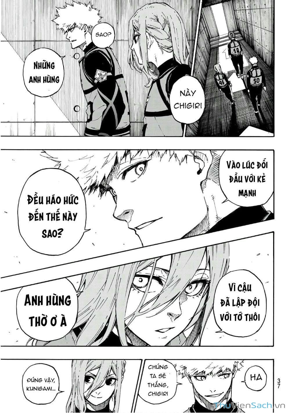 Truyện Tranh Tiền Đạo Số 1 - Blue Lock trang 6