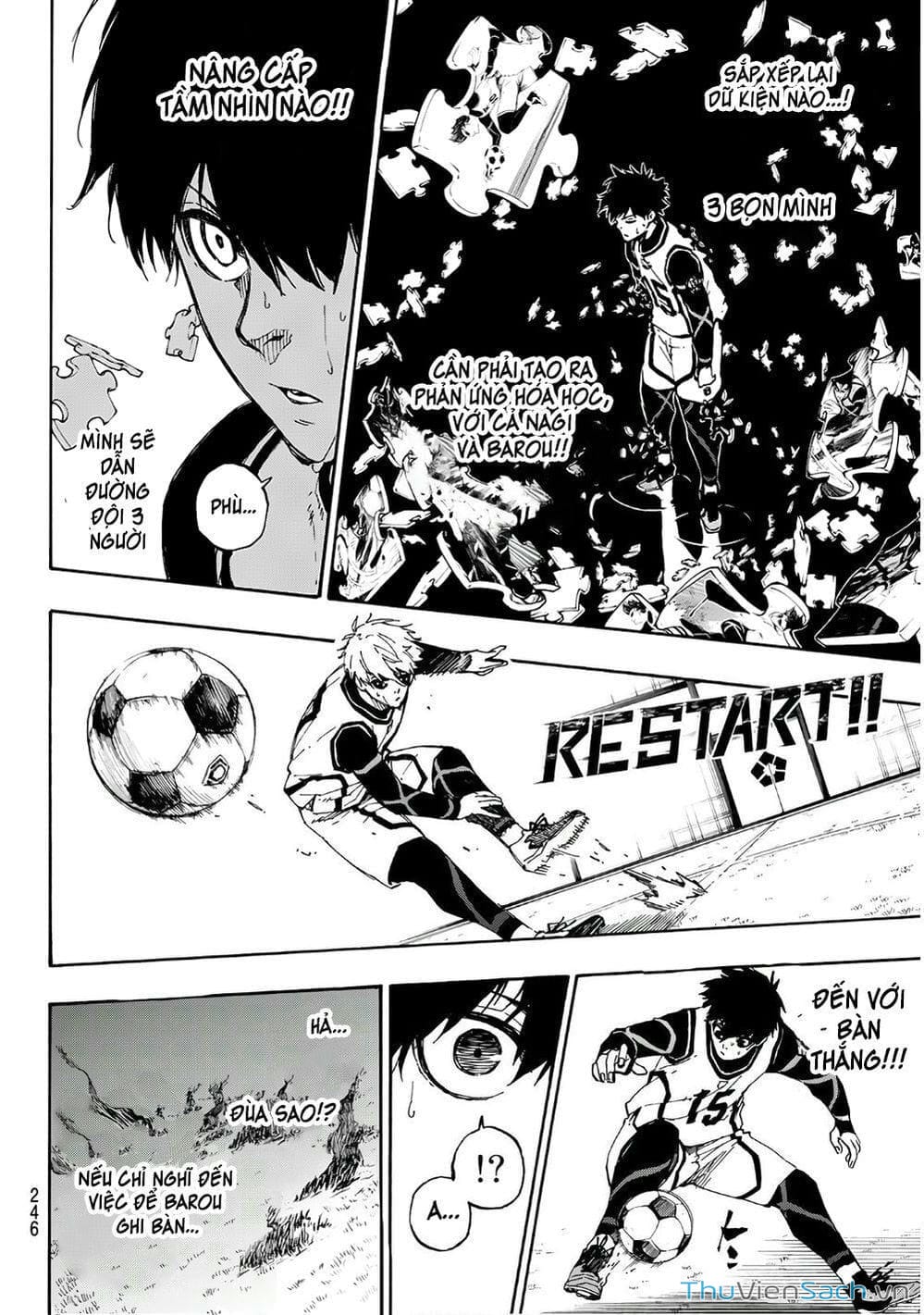 Truyện Tranh Tiền Đạo Số 1 - Blue Lock trang 6