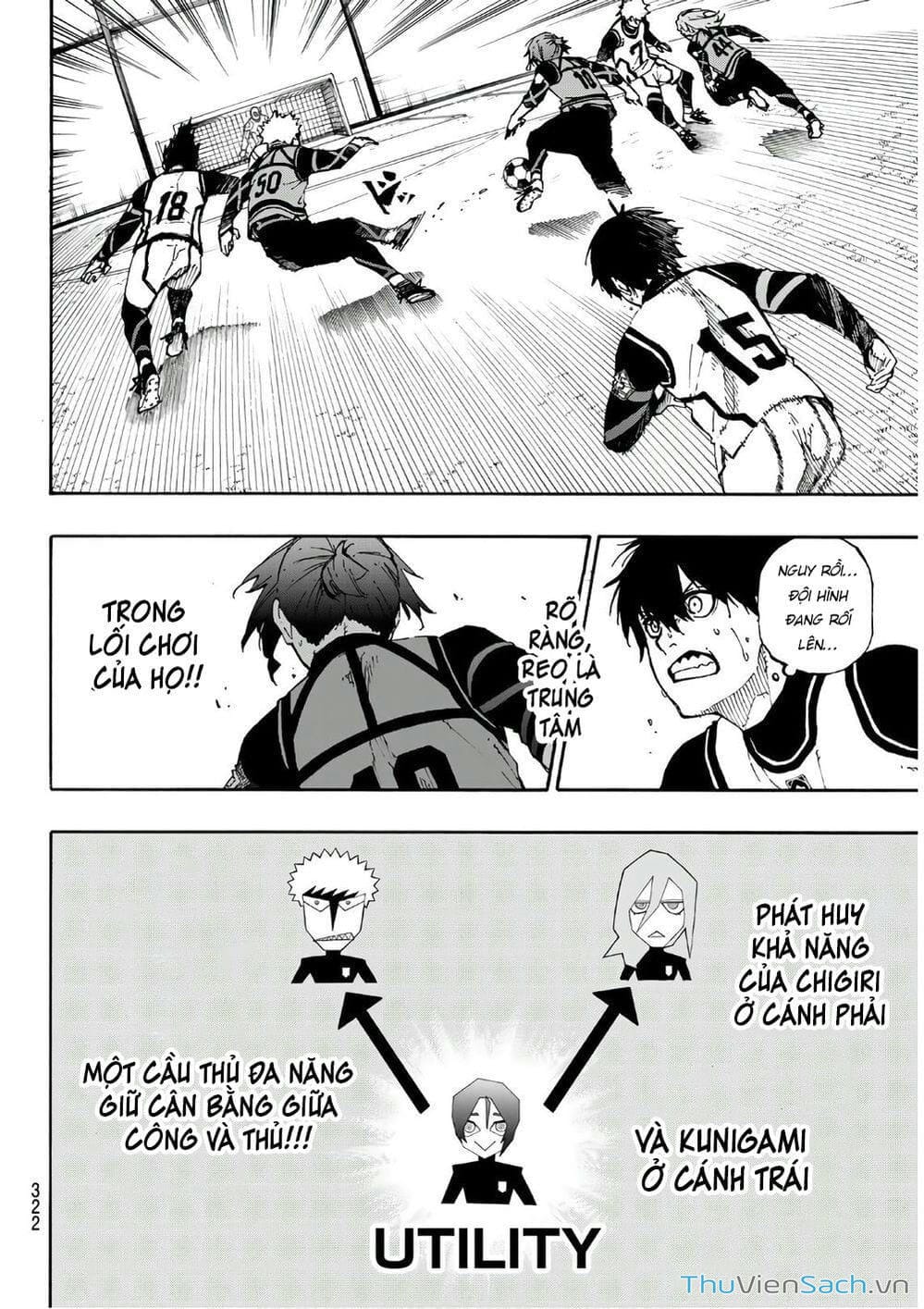 Truyện Tranh Tiền Đạo Số 1 - Blue Lock trang 6