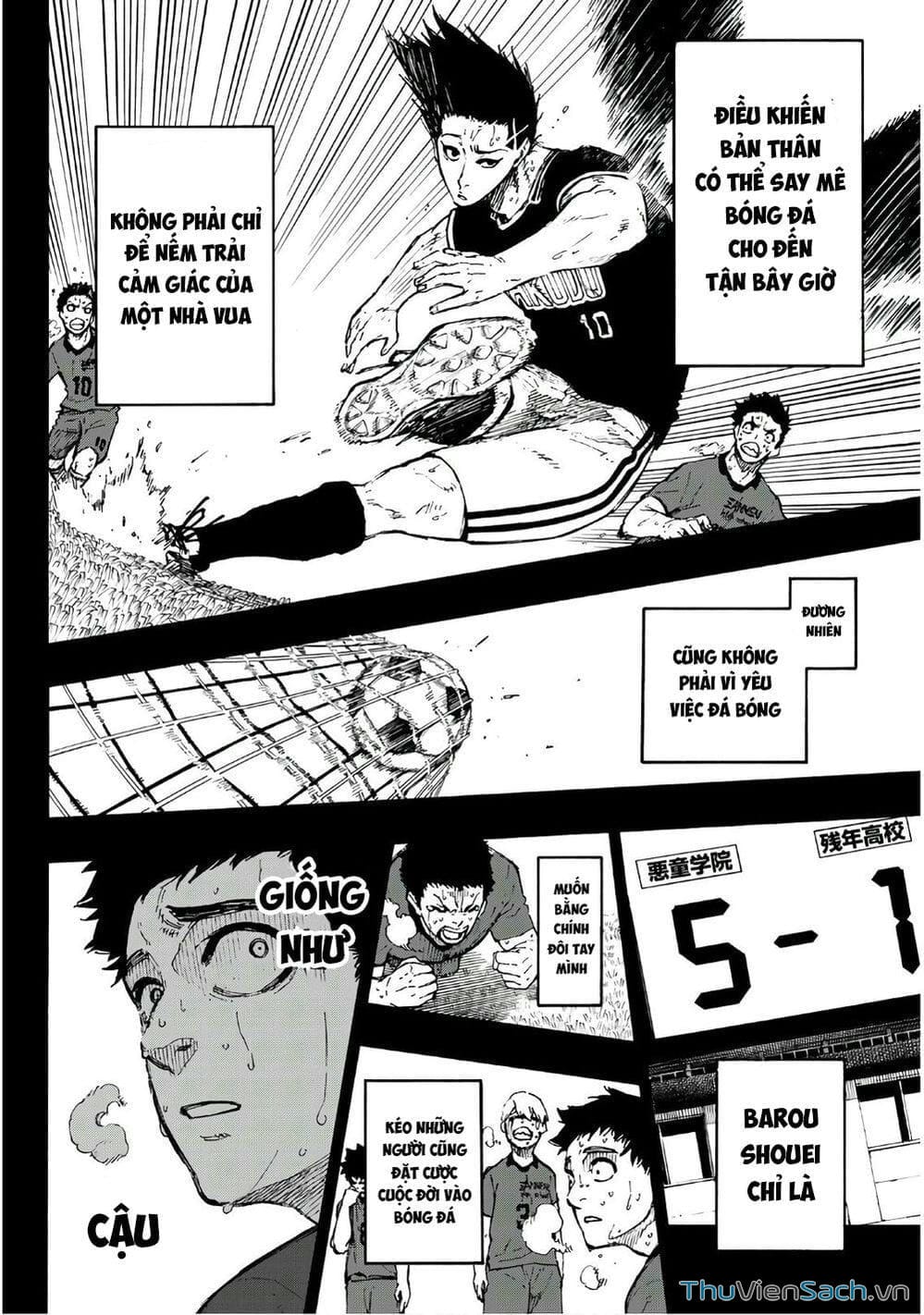 Truyện Tranh Tiền Đạo Số 1 - Blue Lock trang 6