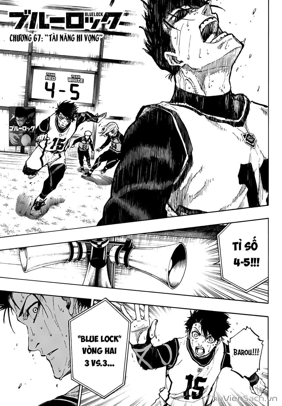 Truyện Tranh Tiền Đạo Số 1 - Blue Lock trang 6