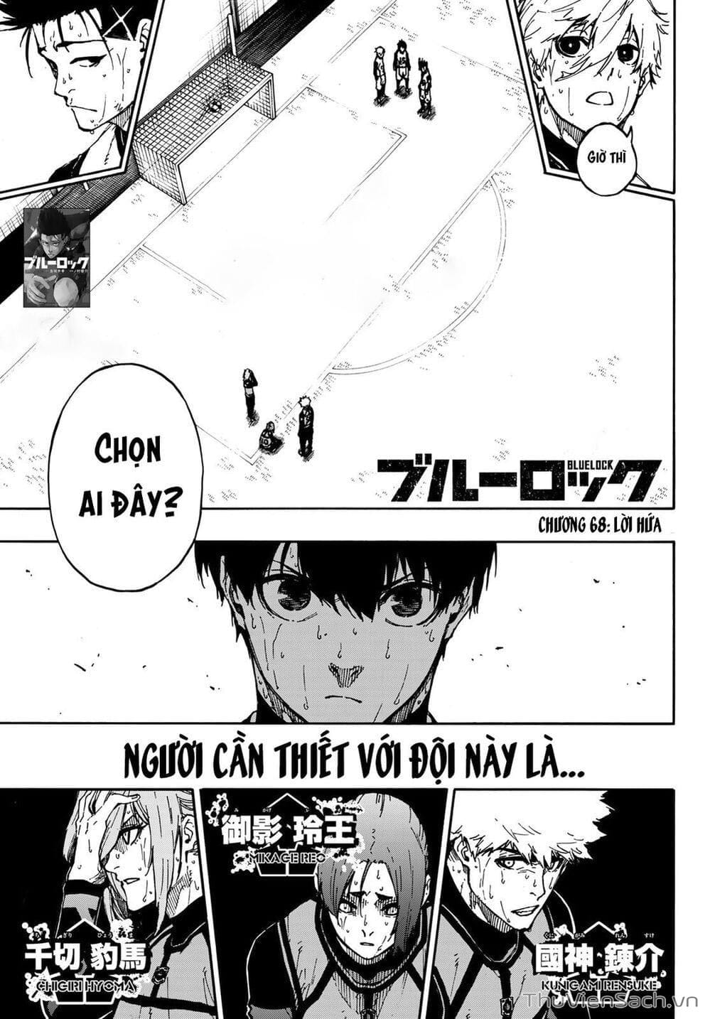Truyện Tranh Tiền Đạo Số 1 - Blue Lock trang 6