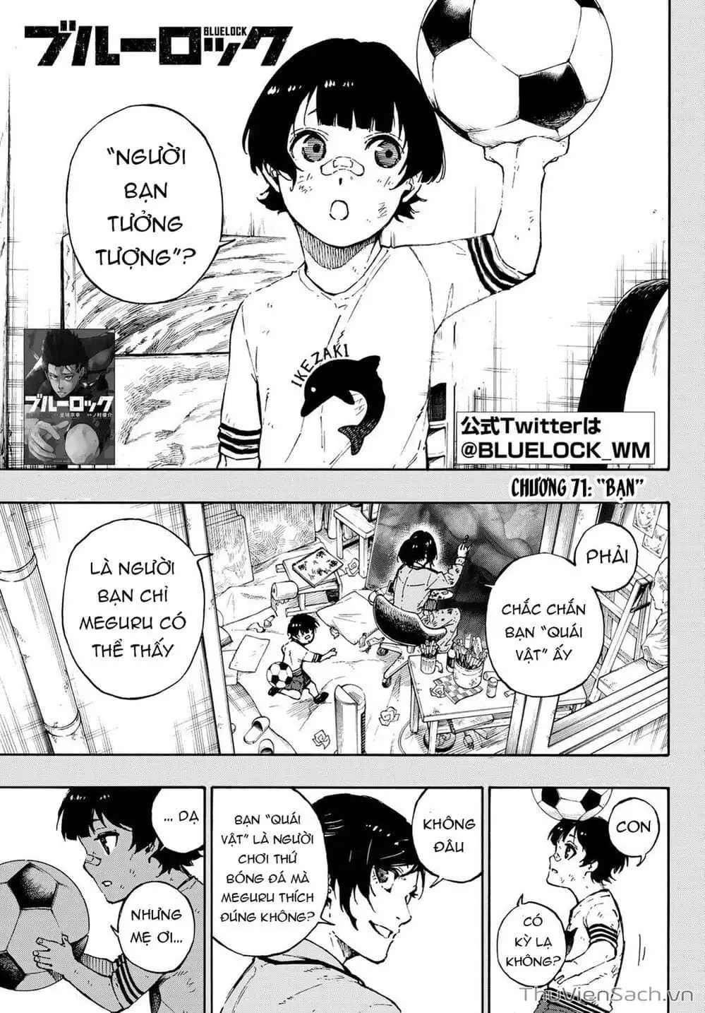 Truyện Tranh Tiền Đạo Số 1 - Blue Lock trang 5