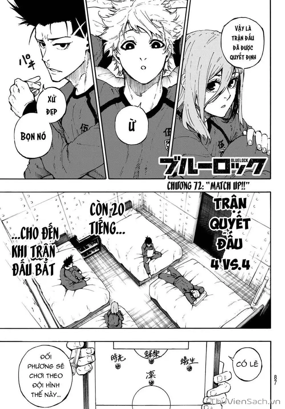 Truyện Tranh Tiền Đạo Số 1 - Blue Lock trang 5