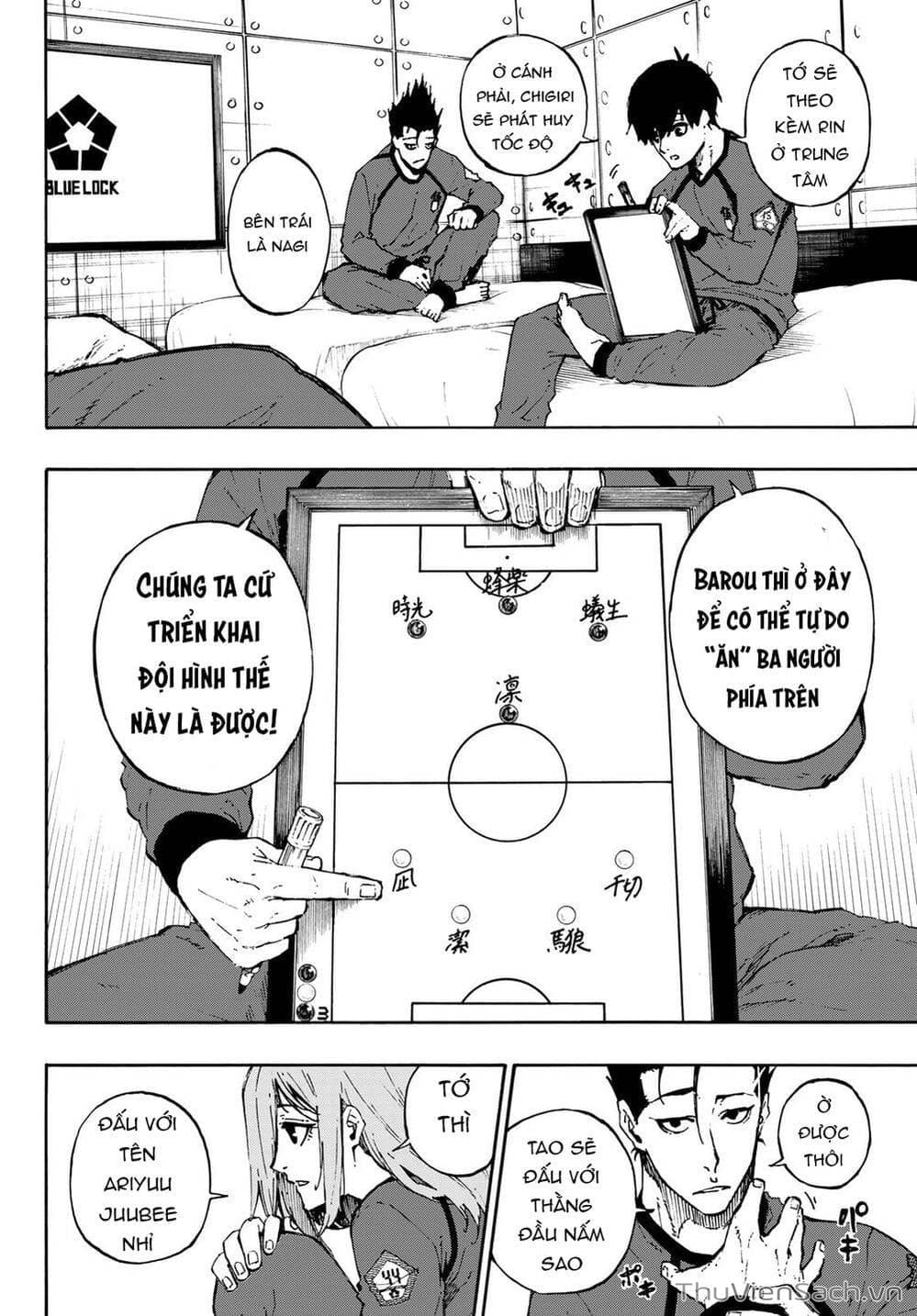 Truyện Tranh Tiền Đạo Số 1 - Blue Lock trang 6