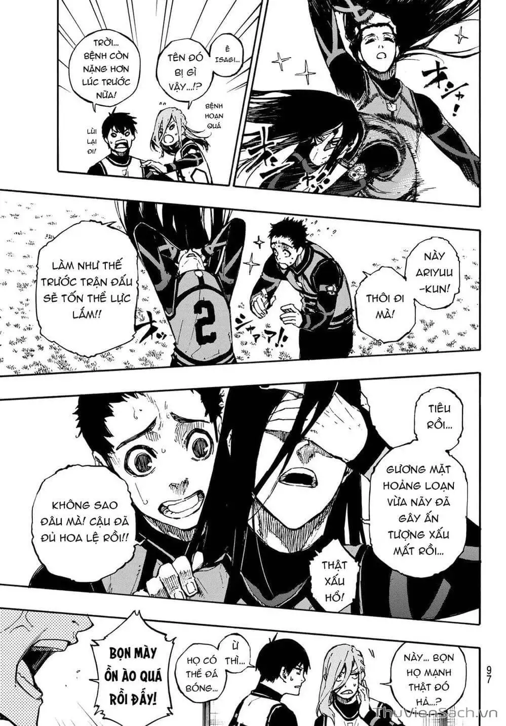 Truyện Tranh Tiền Đạo Số 1 - Blue Lock trang 5