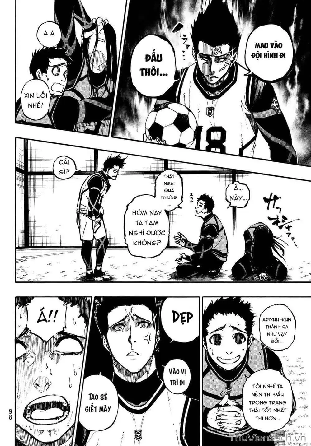 Truyện Tranh Tiền Đạo Số 1 - Blue Lock trang 5