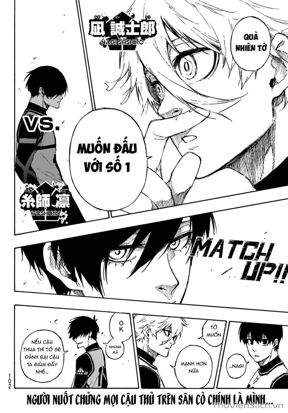 Truyện Tranh Tiền Đạo Số 1 - Blue Lock trang 6