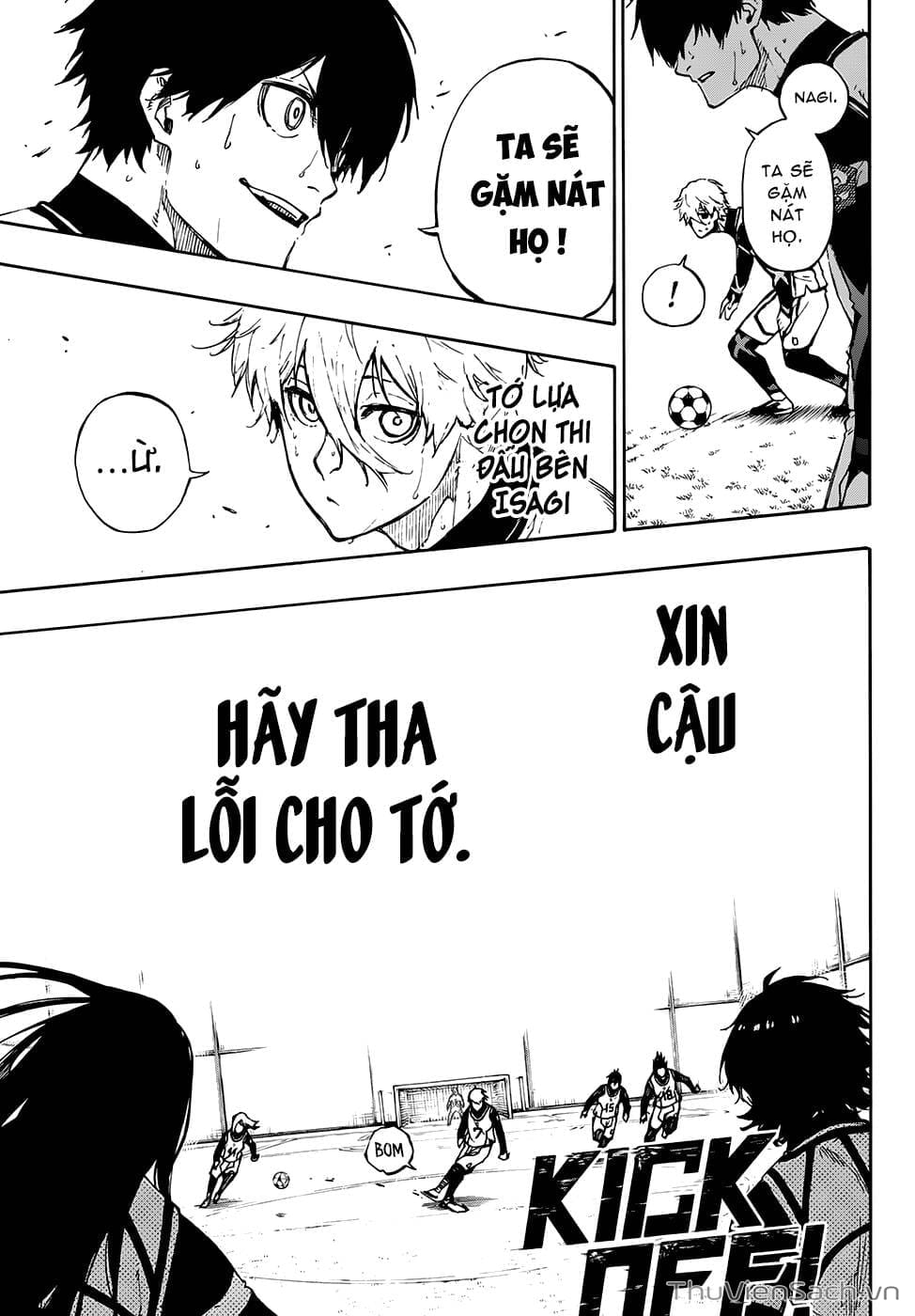 Truyện Tranh Tiền Đạo Số 1 - Blue Lock trang 6