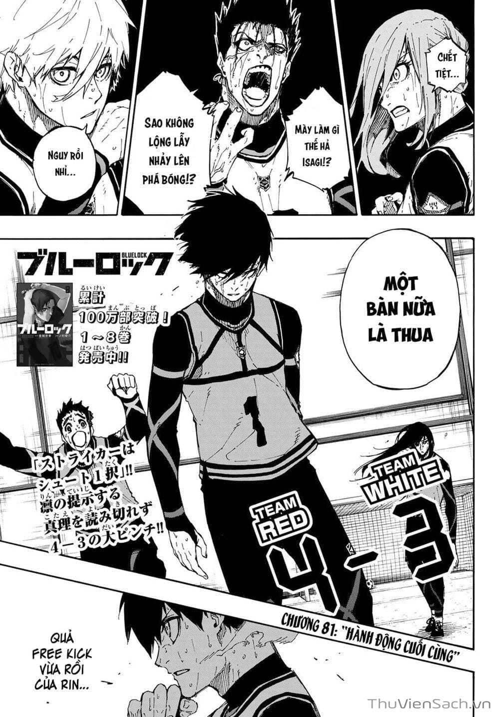 Truyện Tranh Tiền Đạo Số 1 - Blue Lock trang 6