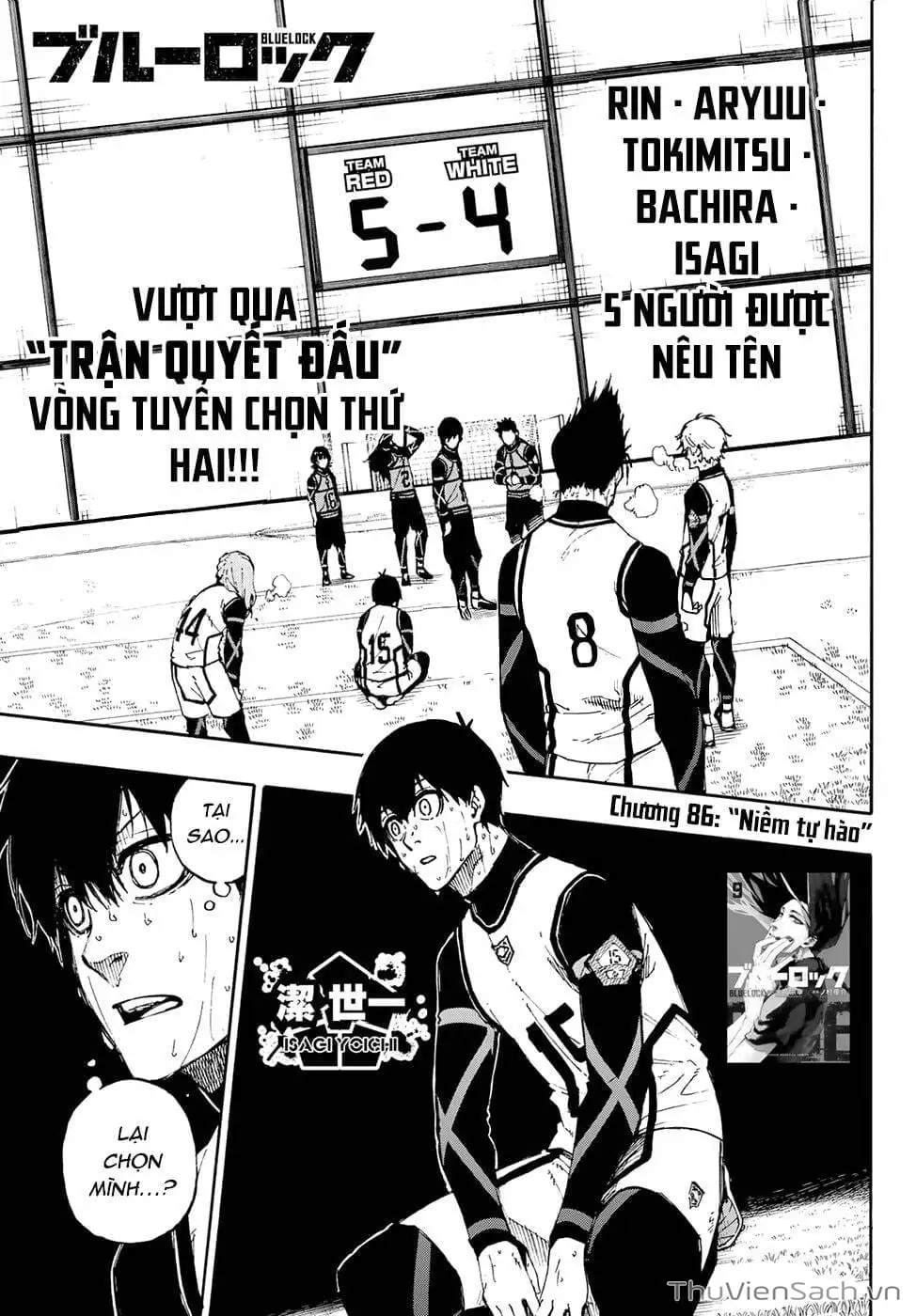 Truyện Tranh Tiền Đạo Số 1 - Blue Lock trang 5