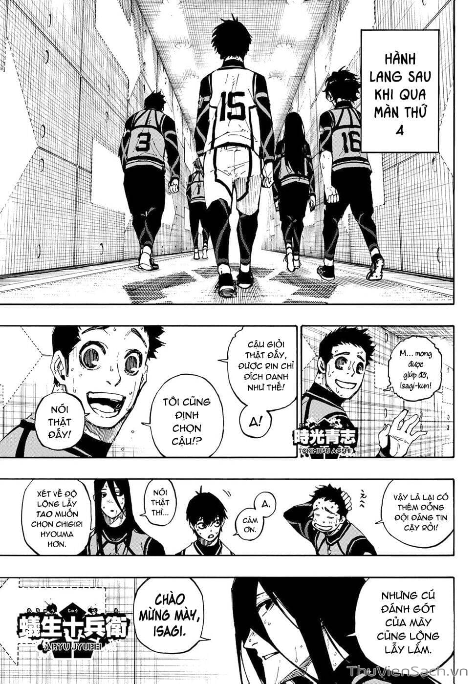 Truyện Tranh Tiền Đạo Số 1 - Blue Lock trang 6