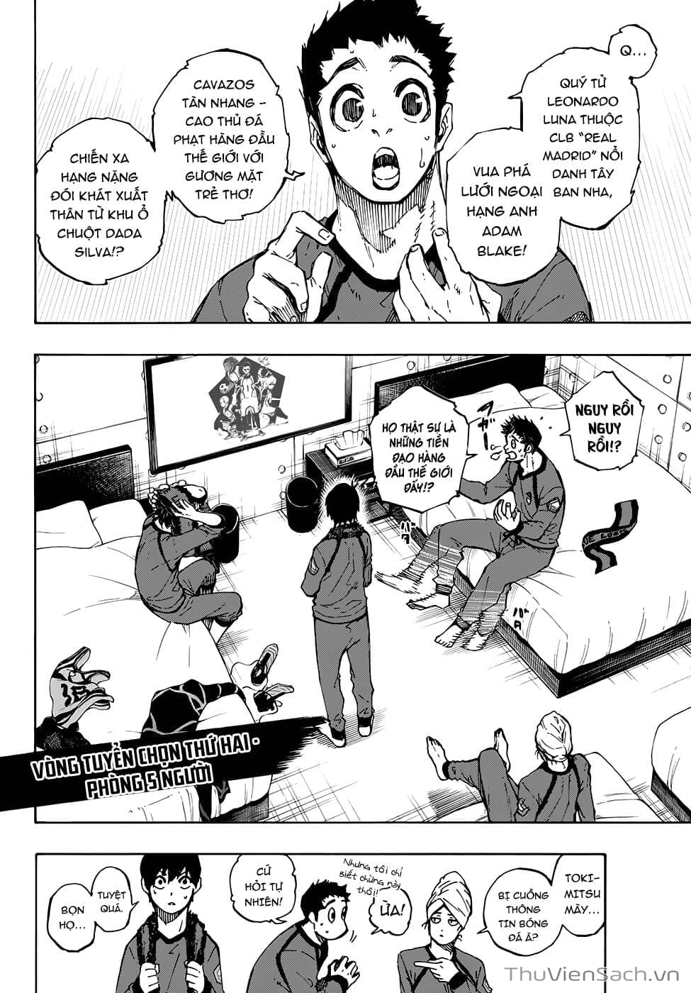 Truyện Tranh Tiền Đạo Số 1 - Blue Lock trang 6