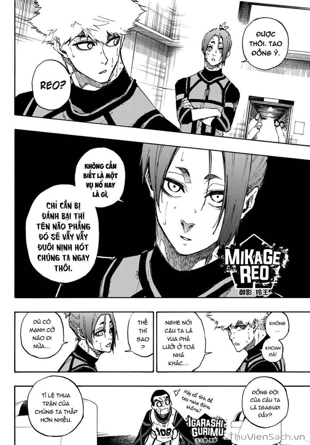 Truyện Tranh Tiền Đạo Số 1 - Blue Lock trang 5