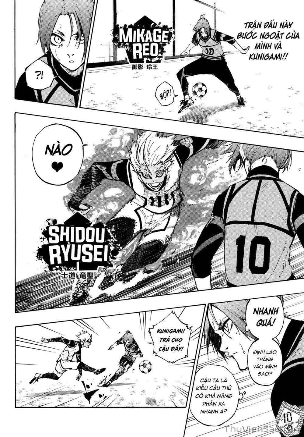 Truyện Tranh Tiền Đạo Số 1 - Blue Lock trang 5
