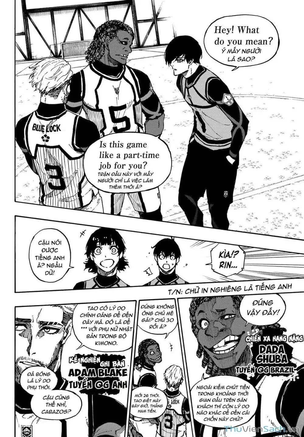 Truyện Tranh Tiền Đạo Số 1 - Blue Lock trang 5