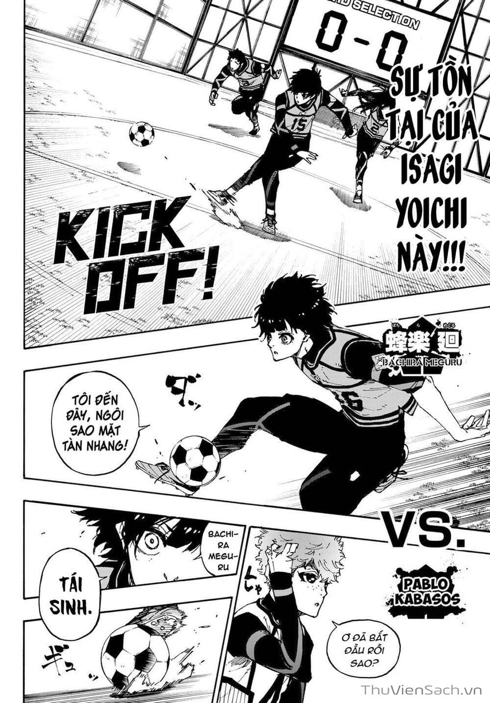 Truyện Tranh Tiền Đạo Số 1 - Blue Lock trang 6