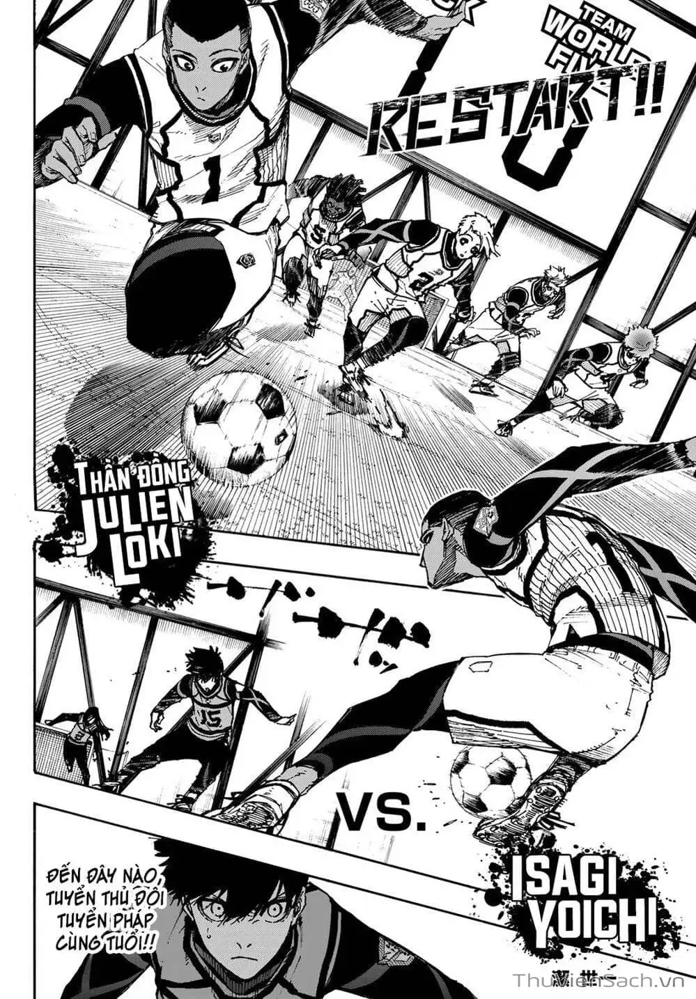 Truyện Tranh Tiền Đạo Số 1 - Blue Lock trang 5