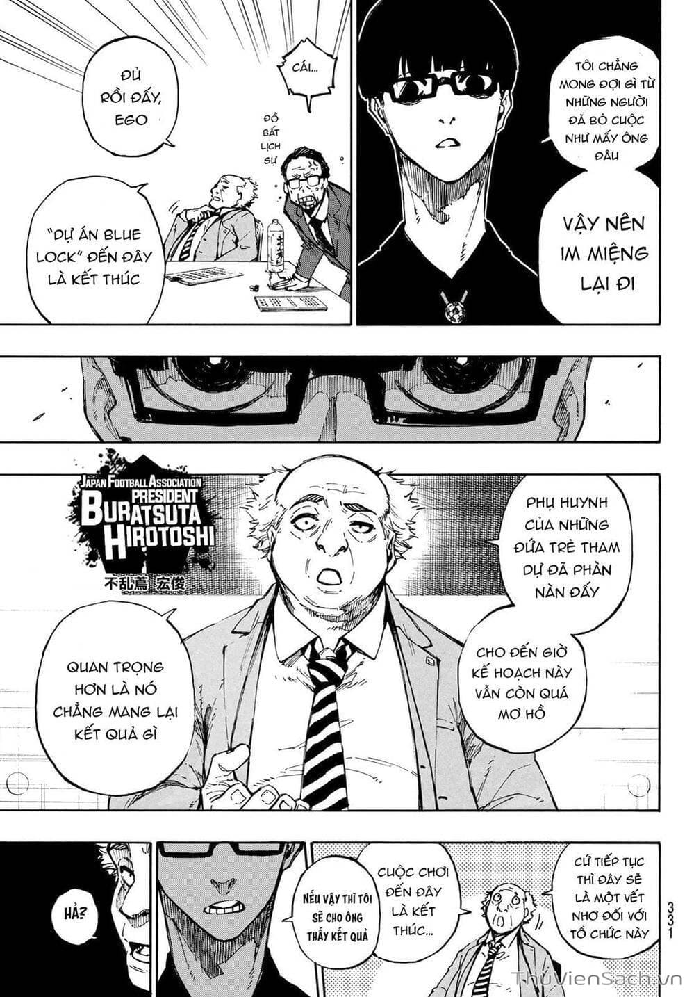 Truyện Tranh Tiền Đạo Số 1 - Blue Lock trang 6