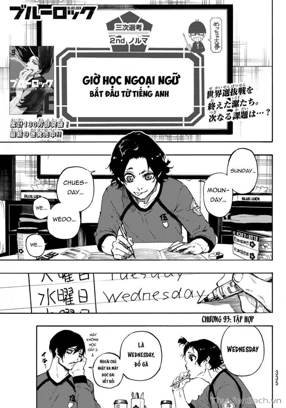 Truyện Tranh Tiền Đạo Số 1 - Blue Lock trang 6