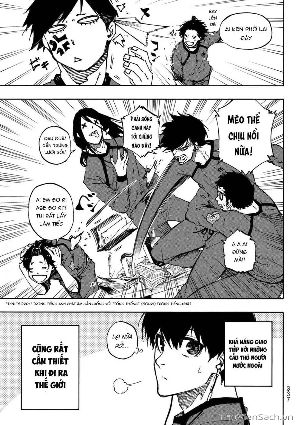 Truyện Tranh Tiền Đạo Số 1 - Blue Lock trang 5