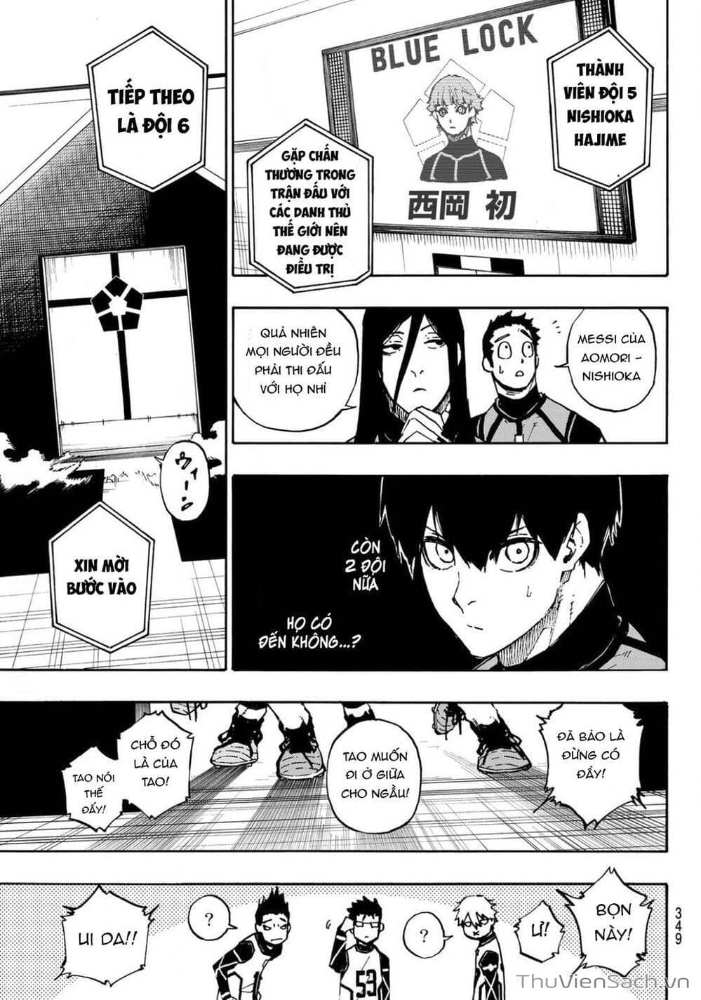Truyện Tranh Tiền Đạo Số 1 - Blue Lock trang 6