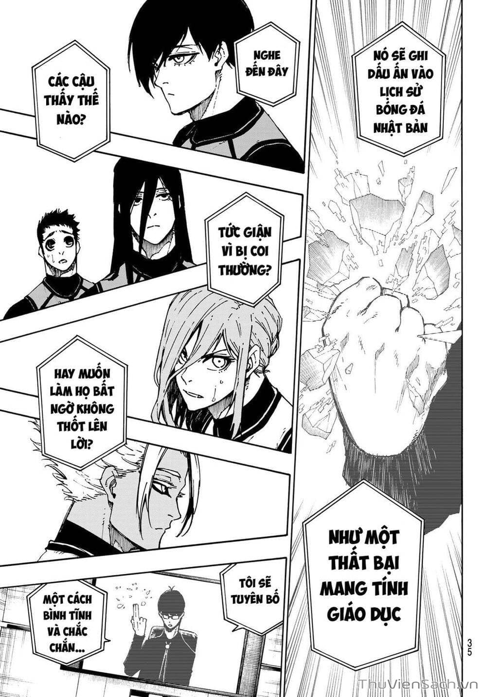 Truyện Tranh Tiền Đạo Số 1 - Blue Lock trang 6