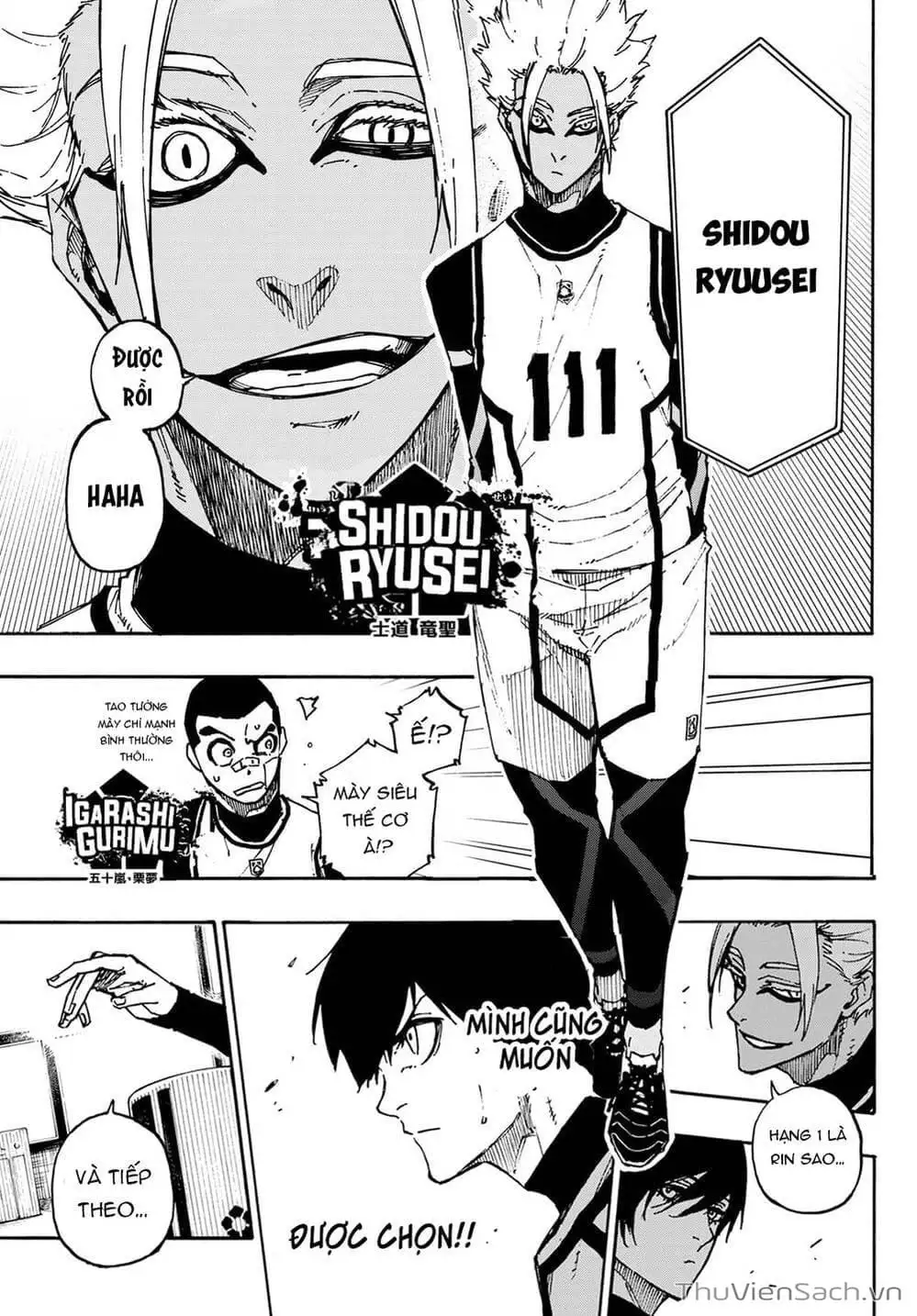 Truyện Tranh Tiền Đạo Số 1 - Blue Lock trang 5