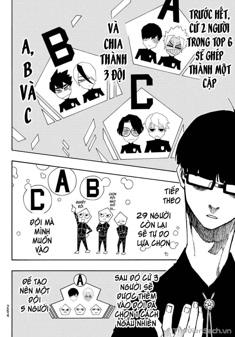 Truyện Tranh Tiền Đạo Số 1 - Blue Lock trang 6