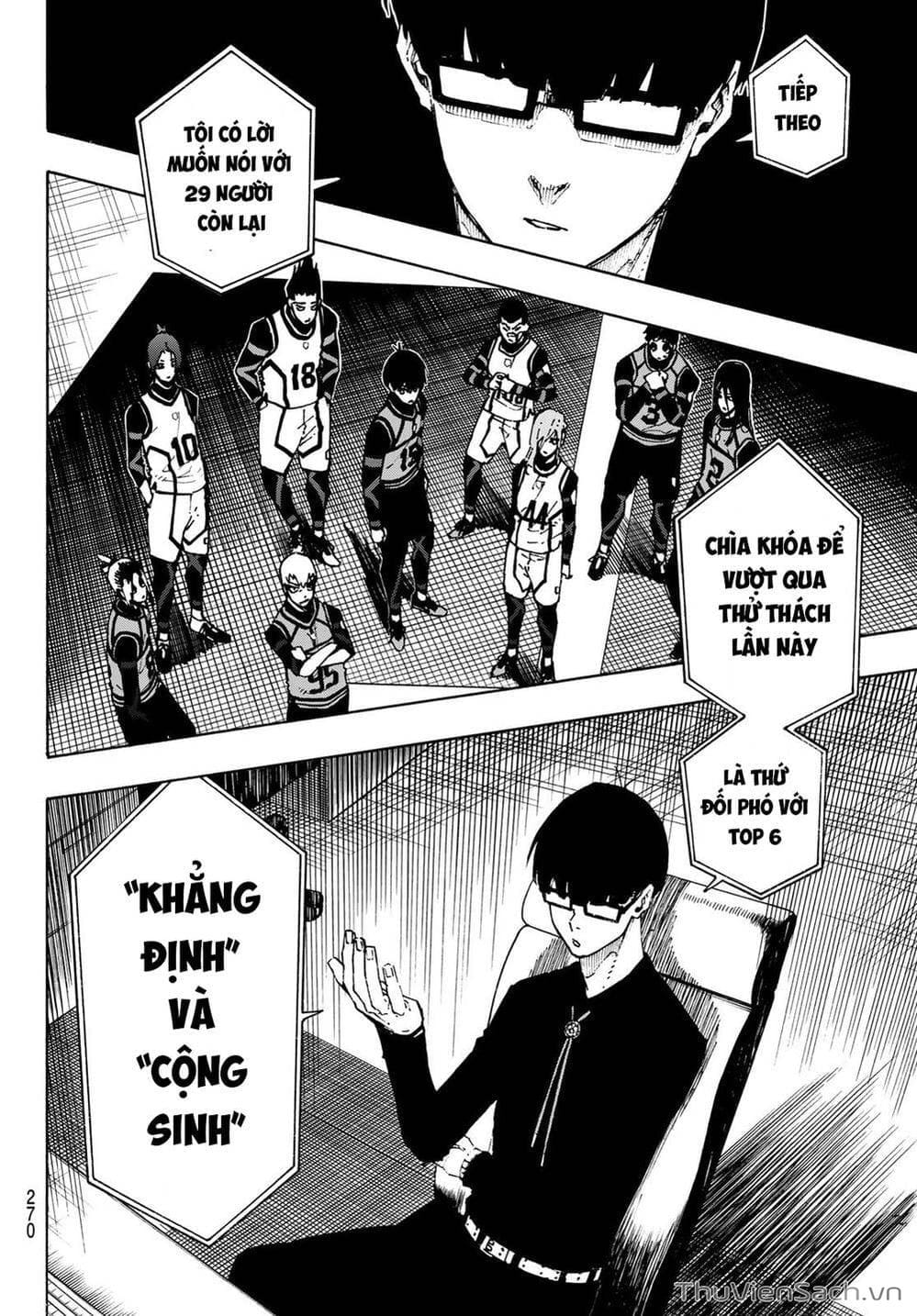 Truyện Tranh Tiền Đạo Số 1 - Blue Lock trang 6