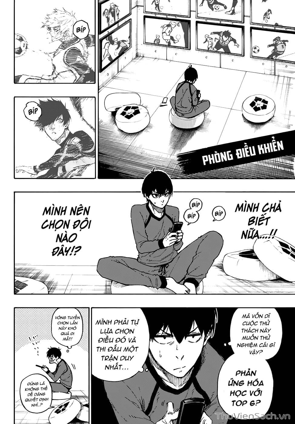 Truyện Tranh Tiền Đạo Số 1 - Blue Lock trang 6