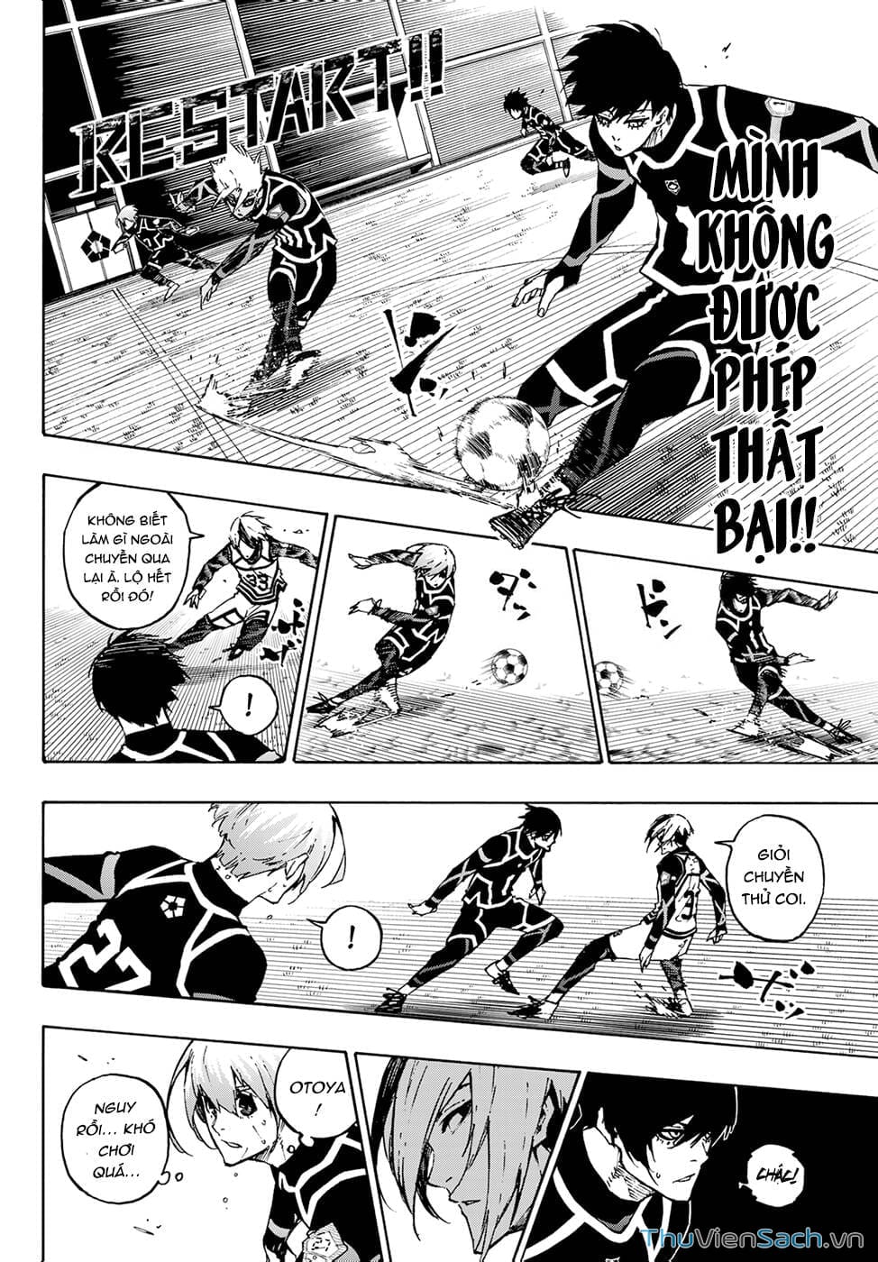 Truyện Tranh Tiền Đạo Số 1 - Blue Lock trang 6