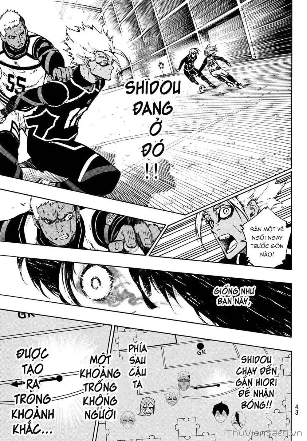 Truyện Tranh Tiền Đạo Số 1 - Blue Lock trang 5