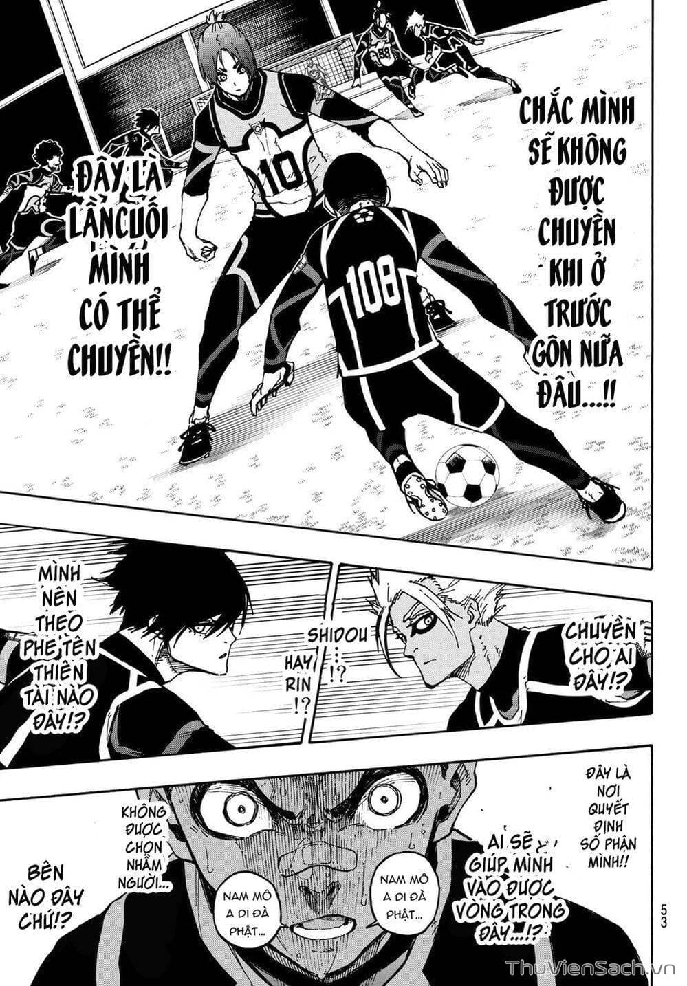 Truyện Tranh Tiền Đạo Số 1 - Blue Lock trang 6