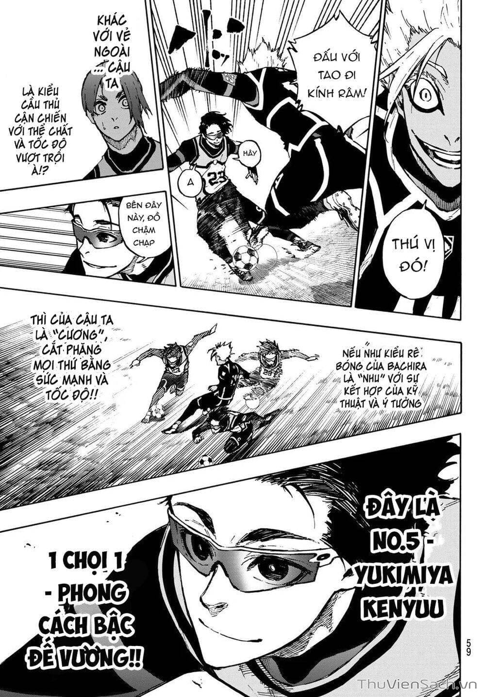 Truyện Tranh Tiền Đạo Số 1 - Blue Lock trang 5