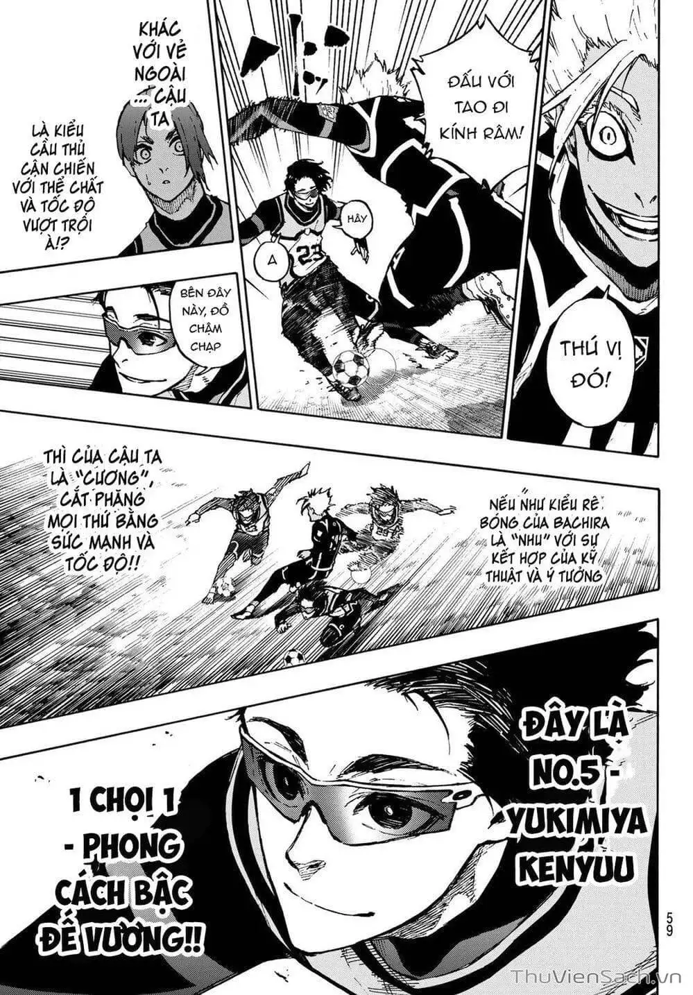 Truyện Tranh Tiền Đạo Số 1 - Blue Lock trang 5