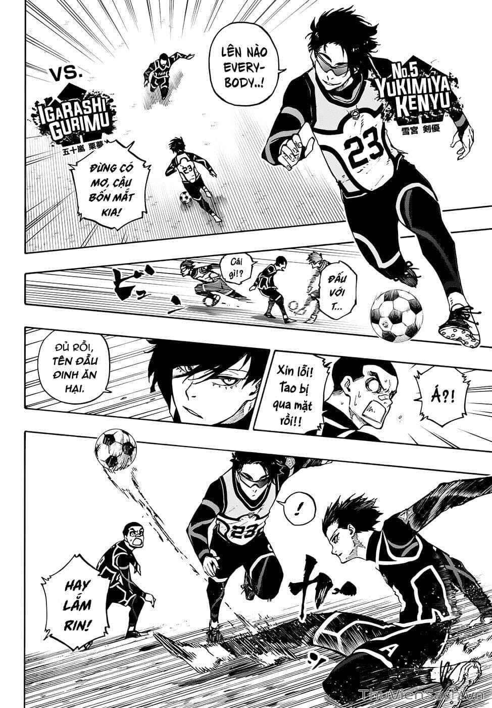 Truyện Tranh Tiền Đạo Số 1 - Blue Lock trang 6