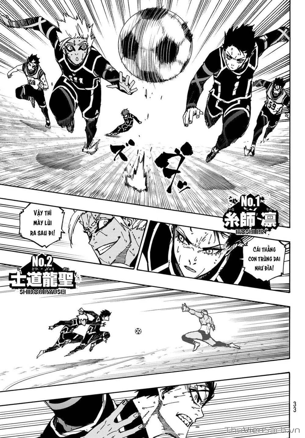 Truyện Tranh Tiền Đạo Số 1 - Blue Lock trang 6