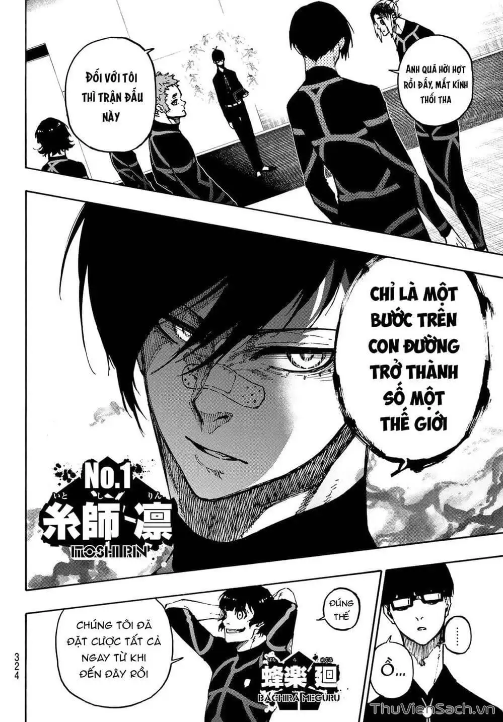 Truyện Tranh Tiền Đạo Số 1 - Blue Lock trang 5