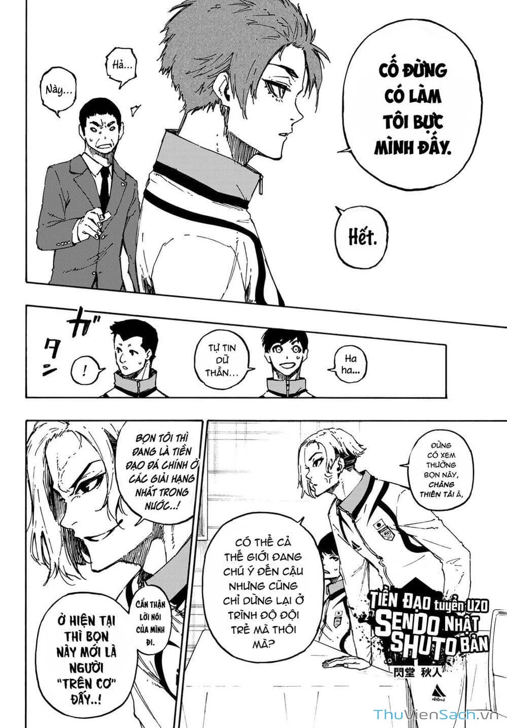 Truyện Tranh Tiền Đạo Số 1 - Blue Lock trang 6